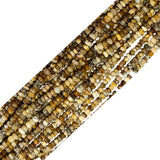 Dendrite Opal Bead Strand - Sizes 2mm to 7mm