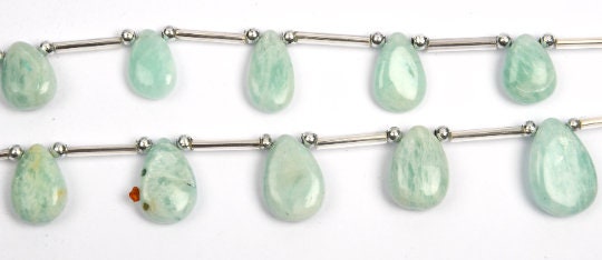 Amazonite Pear Strand