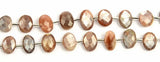 Faceted Chocolate Moonstone Beads - DIY Beading Supplies