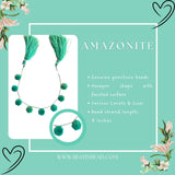Amazonite Hexagon Bead Strand