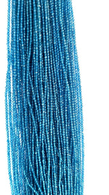 High-Quality Faceted Sky Blue Topaz Beads