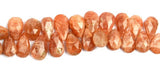 DIY Beading Supplies - High-Quality Sunstone Gemstone Strand