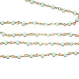 Amazonite Bead Bracelet Materials