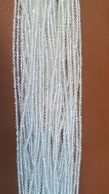 Clear Quartz Bead Strand - Sizes 2mm to 7mm