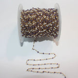 Amethyst & Freshwater Pearl Bead Bracelet Materials