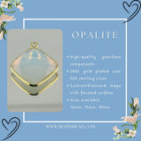 Opalite Cushion Pendant