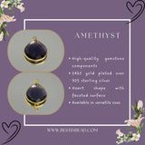 Handcrafted semi precious gemstone necklace