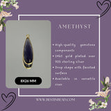 24kt Gold Plated Gemstone Necklace