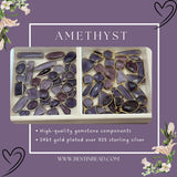 Amethyst Bezel Pendant