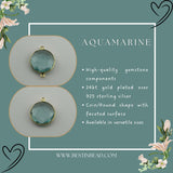 Aquamarine Bezel Pendant