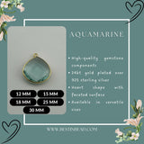 Bezel pendant necklace