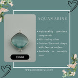 Statement bezel charm