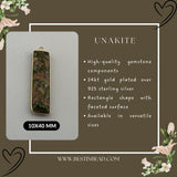 Delicate gold plated gemstone jewelry