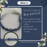 Mystic Royal Kyanite Natural Loee Bead Strand