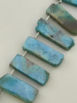 Stick Turquoise Sillicatite Beads - DIY Beading Supplies