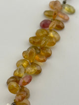 Pear Yellow Sapphire Beads - DIY Beading Supplies