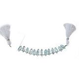 Marquise Aquamarine Natural Beads - DIY Beading Supplies
