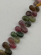 Pear Multi Tourmaline Beads - DIY Beading Supplies