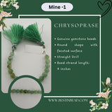 Chrysoprase Natural Round Bead Strand