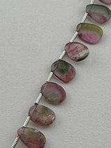 Pear Multi Tourmaline Beads - DIY Beading Supplies