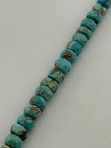 Rondelle Turquoise Natural Beads - DIY Beading Supplies