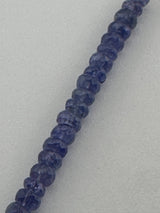Rondelle Tanzanite Beads - DIY Beading Supplies