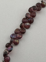 Heart Mystic Garnet Beads - DIY Beading Supplies