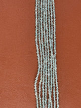 Aquamarine Drop Shaped Gemstone Beads - Natural Semi Precious Bead Strand - Bead Size 4x4mm - Jewelry Making Supplies