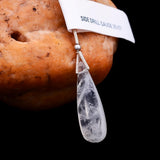 Rainbow Moonstone Natural AAA Quality Semi Precious Gemstone Bead 8X26mm & 10Ct Pear Teardrop Diy Women Jewelry Making Earrings Necklace