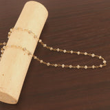 Natural Gemstone Beads 18K Gold Ruby Emerald Diamond Sapphire - Sold by the inch