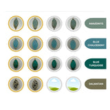 Gemstone Marquise Evil Eye Bezel Connector – 24K Gold or 925 Silver, 11x22mm | Jewelry Making