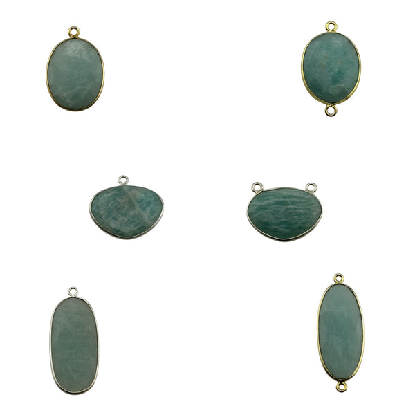 Boho Chic Peridot Bezel Pendant - Handcrafted Gemstone Necklace with 24kt Gold Plating