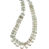 Green Amethyst Jewelry Gemstone Necklace Beads - Rondelle Handmade Natural Green Amethyst is Perfect For Your DIY Jewelry Making Earrings