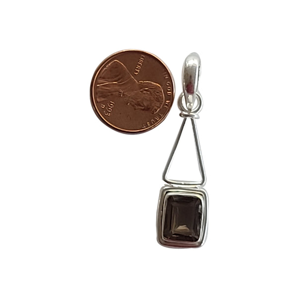 Smoky Topaz Assorted Vintage Pendants Necklace - 925 Sterling Silver Handmade DIY Jewelry Making - Natural Gemstone Pendants