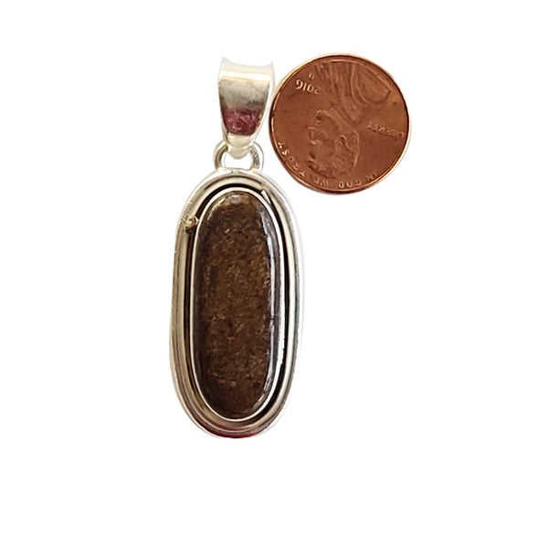 Bronzite handmade gemstone pendants.