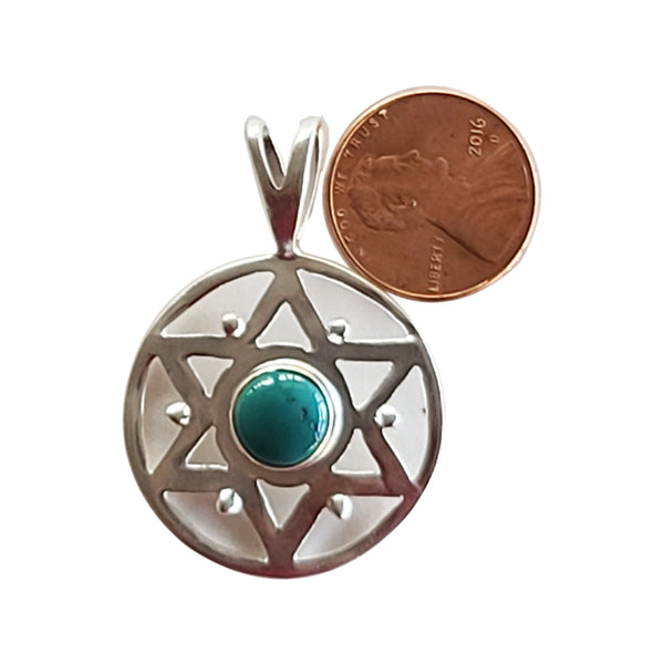 Turquoise handmade gemstone Pendants.