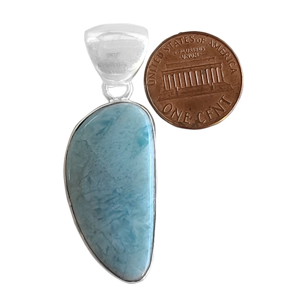 Larimar handmade gemstone Pendants.