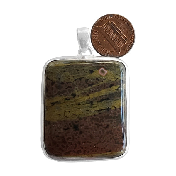 Jasper Assorted Vintage Pendants Necklace - 925 Sterling Silver Handmade DIY Jewelry Making - Natural Gemstone Pendants - Gifts For Her