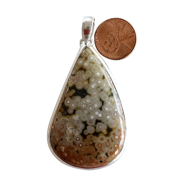 Jasper Assorted Vintage Pendants Necklace - 925 Sterling Silver Handmade DIY Jewelry Making - Natural Gemstone Pendants - Gifts For Her