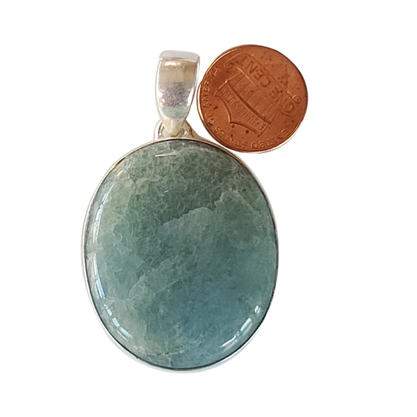 Silver Gemstone Pendant
