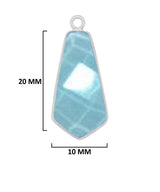 Wholesale gemstone bezel charms