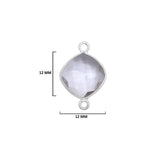 Boho Chic Clear Qurtz Bezel Pendant - Handcrafted Gemstone Necklace in 925 Sterling Silver with Stunning Finishes