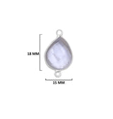 Boho Chic Clear Quartz Bezel Pendant - Handcrafted Gemstone Necklace in 925 Sterling Silver with Stunning Finishes