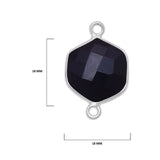 Boho Chic Black Onyx Bezel Pendant - Handcrafted Gemstone Necklace in 925 Sterling Silver with Stunning Finishes