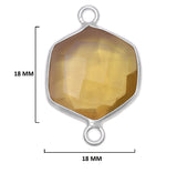 Boho Chic Lemon Quart Bezel Pendant - Handcrafted Gemstone Necklace in 925 Sterling Silver with Stunning Finishes