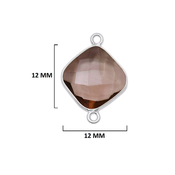 Boho Chic Smoky Quartz Bezel Pendant - Handcrafted Gemstone Necklace in 925 Sterling Silver with Stunning Finishes