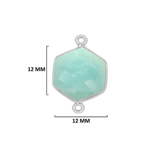 Natural Hexagon-Shaped Pendants