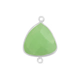 Green Chalcedony Gemstone Charms