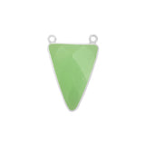 Sterling Silver-Plated Bezel Charms