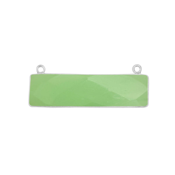 Green Chalcedony Gemstone Charms